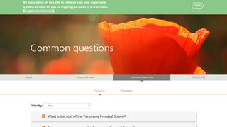 
                            3. Common Questions About Panorama - Natera - My Natera Patient Portal