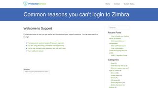Common reasons you can’t login to Zimbra  Support