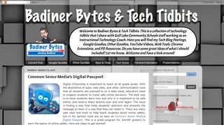 
                            8. Common Sense Media's Digital Passport - Badiner Bytes and ... - Digital Passport Teacher Portal