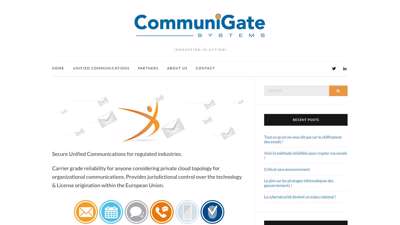 CommuniGate Systems Unified Communications for Regulated ...