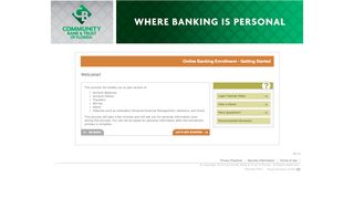 Community Bank and Trust of Florida Online Banking