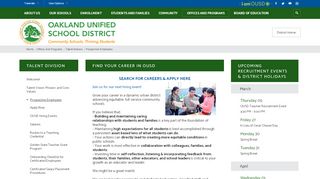 
                            1. Community - Oakland Unified School District - Ousd Jobs Portal