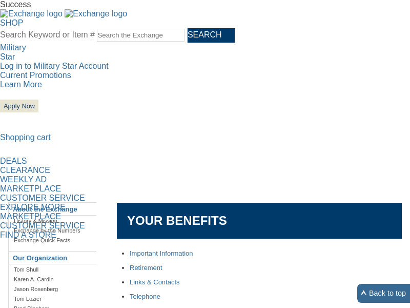 
                            9. Community - shopmyexchange.com