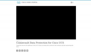 
                            8. Commvault Data Protection for Cisco UCS - Cisco Video Portal - Portal Ucs