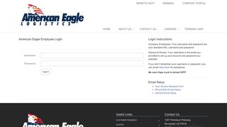 
                            6. Company Portal - American Eagle Logistics, LLC - Kronos American Eagle Employee Login