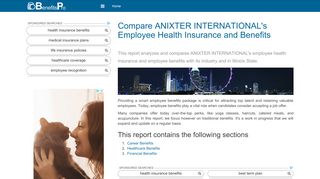 
                            1. Compare ANIXTER INTERNATIONAL's Employee Health ... - Anixter Employee Portal