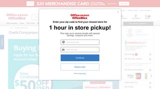 
                            8. Compare Credit Cards - Office Depot - Office Depot Personal Credit Card Portal