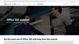 
                            7. Compare Microsoft Office 365 Support Options - Microsoft Premier Support Portal