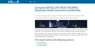 
                            7. Compare SATELLITE HEALTHCARE's Employee Health ... - Satellite Healthcare Employee Portal