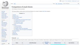 
                            9. Comparison of email clients - Wikipedia - Longlines Webmail Portal