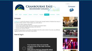 
                            5. Compass - CESC - Cranbourne East Secondary College Compass Portal