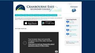 
                            1. Compass - CESC - Home - Cranbourne East Secondary College Compass Portal