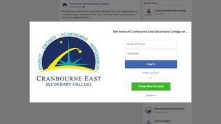 
                            2. Compass has resolved the issues with... - Cranbourne East ... - Cranbourne East Secondary College Compass Portal