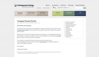 
                            3. Compass Parent Portal | Collingwood College - Collingwood College Parent Portal