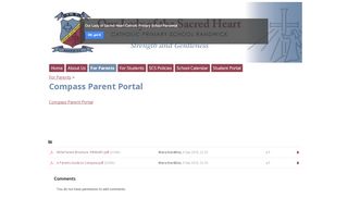 
                            5. Compass Parent Portal - Our Lady of Sacred Heart Catholic ... - Sydney - Olsh School Portal