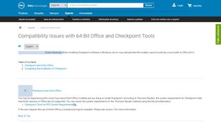 
                            5. Compatibility Issues with 64-Bit Office and Checkpoint Tools ... - Checkpoint Tools For Ppc Portal