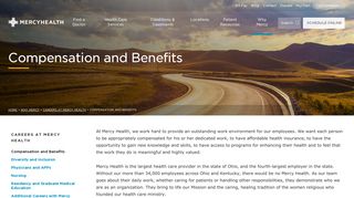 
                            3. Compensation and Benefits | Mercy Health - Mercy Health Youngstown Peoplesoft Portal