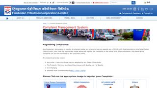 
                            5. Complaint Management System | Hindustan Petroleum Corporation ... - Hpcl Web Portal