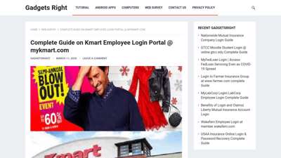 Complete Guide on Kmart Employee Login Portal @ mykmart.com