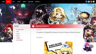 
                            6. Completion of MapleSEA Passport Account Password Reset ... - Maplesea Sign Up