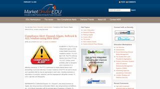 
                            3. Compliance Alert: Expand, Gigats, Softrock & ALL vendors ... - Gigats Com Portal