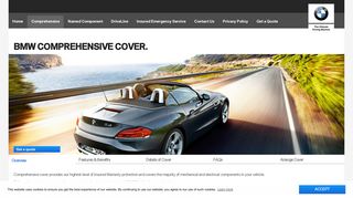 
Comprehensive Cover - BMW Insured Warranty  
