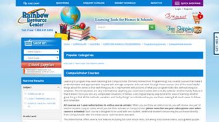 
                            2. CompuScholar Courses | Rainbow Resource - Learning Compuscholar Portal