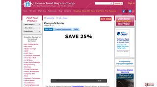 
                            3. CompuScholar - Save 25% for Homeschoolers - Learning Compuscholar Portal