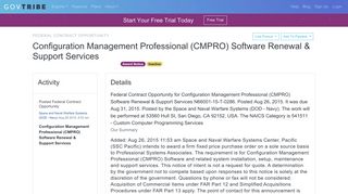 
                            3. Configuration Management Professional (CMPRO) Software ... - Cmpro Navy Login