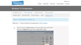 
                            8. Configure windows 10 proxy firefox - TellyPass - Tellypass Portal