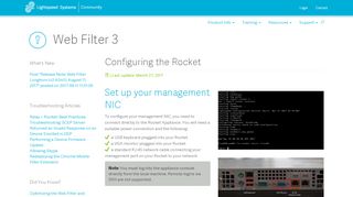 
                            3. Configuring the Rocket - Lightspeed Systems Community Site - Rocket Lightspeed Portal