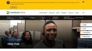 
                            6. Connect at Durham Tech - Durham Tech Sakai Portal