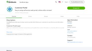 
                            7. Connect Customer Portal with QuickBooks Online - Intuit - Perfect Portal Portal