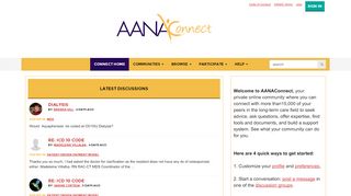 
                            8. Connect Home - The American Association of Nurse ... - aanac - Aanac Sign In