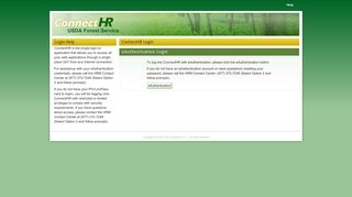 
                            2. Connect HR - Connect Hr Portal Forest Service