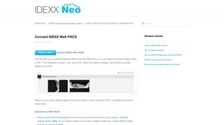 
                            6. Connect IDEXX Web PACS – IDEXX Neo - Idexx Web Pacs Portal