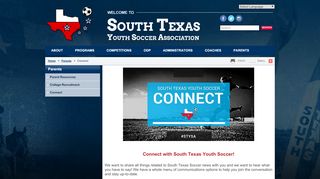 
                            5. connect | South Texas Youth Soccer Assn - South Texas Soccer Portal