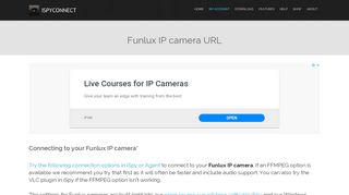 
                            8. Connect to Funlux IP cameras - Funlux User Portal