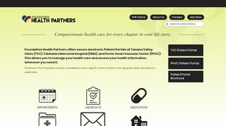 
                            2. Connect to My Provider - Foundationhealthpartners - Fairbanks ... - Tvc Patient Portal