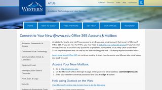 
                            6. Connect to Your New @wwu.edu Office 365 Account ... - Western University Email Portal