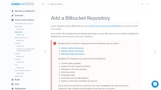 
                            7. Connect your Bitbucket repository to buddybuild via SSH ... - Portal To Bitbucket Server Root Url