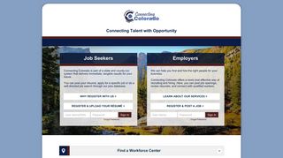 
                            5. Connecting Colorado - Pikes Peak Workforce Center Portal
