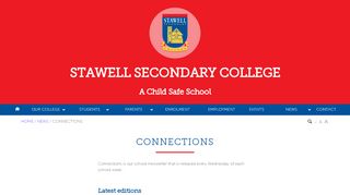 
                            5. Connections - Stawell Secondary College - Stawell Secondary College Portal