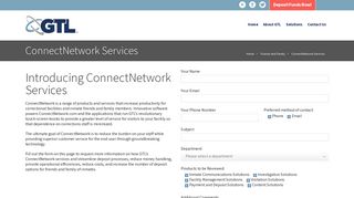 
                            2. ConnectNetwork Services | GTL - Inmate Connect Portal