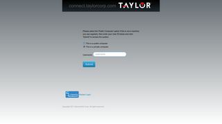 
                            7. connect.taylorcorp.com - Taylor Communications Employee Portal