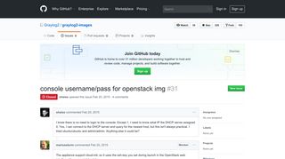 
                            5. console username/pass for openstack img · Issue #31 ... - Img Console Portal
