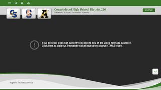 
                            4. Consolidated High School District 230 / Homepage - Skyward D230 Portal