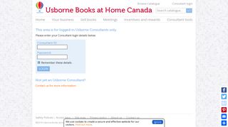 
                            5. Consultant login for Usborne Books at Home - Usborne Books At Home Portal