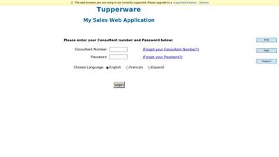 
                            3. Consultant Online Ordering Center - Tupperware USA