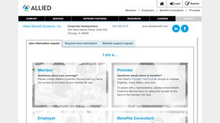
                            6. Contact Allied Benefit Systems - Allied Benefit Provider Portal